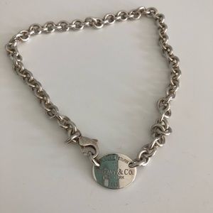 Tiffany & Co. Jewelry - Return to Tiffanys Sterling Silver Necklace Tiffany & Co. Jewelry - Return to Tiffanys Sterling Silver Necklace